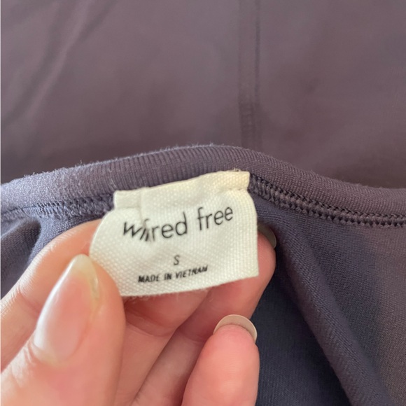 Wilfred Free dark purple athletic one piece romper - Picture 6 of 6